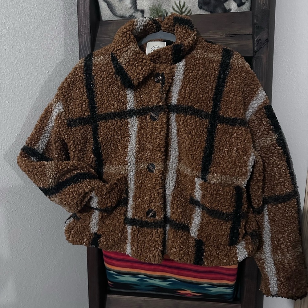 Dark rust/brown Shacket